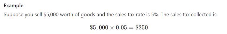 Journal Entry For Sales Tax - Journal Entry